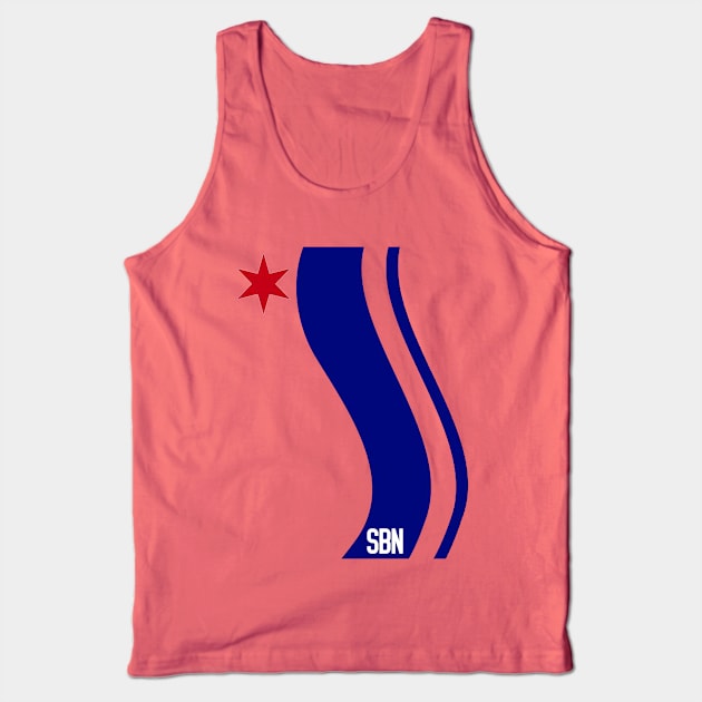 South Bend Flag Tank Top by mplusshift2